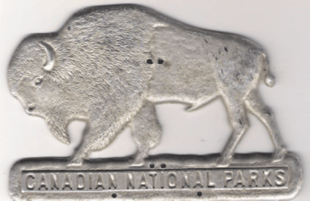 1926 Canadian National Parks Buffalo