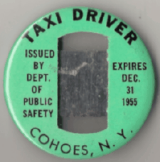 Cohoes 1955 Taxi Driver