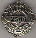 1929 Licensed Driver