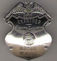 Motor Vehicle Examiner Adams County