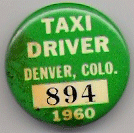 1960 Taxi Driver Denver