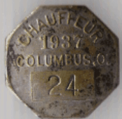 Columbus Ohio 1937 Chauffeur