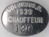 Columbus Ohio 1939 Chauffeur