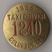 Columbus Ohio 1959 Taxi Driver