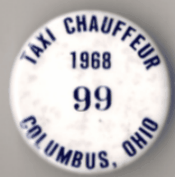 Columbus Ohio 1968 Taxi Driver