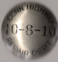 Connecticut Highway Repair Dept Badge 3