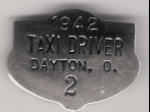 Dayton Ohio 1942 Taxi Driver