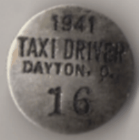 Dayton Ohio 1941 Taxi Driver