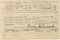 1943 Operators Renewal Application