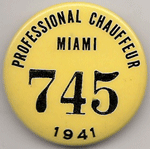 1941 Professional Chauffeur