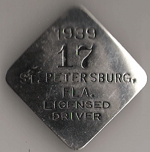 1939 Licensed Driver St Petersburg