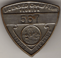 1928 Licensed Chauffeur