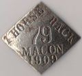 1909 1 Horse Hack Macon