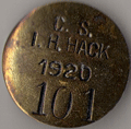 1920 1. H. Hack Savannah