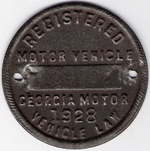 1928 Registered Motor Vehicle