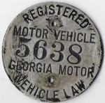1911 Registered Motor Vehicle
