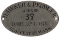 1927/28 Gloucester Hawker and Peddler