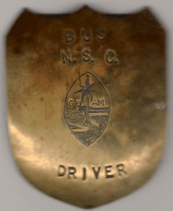 1950s Bus Driver Guam
