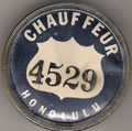 Honolulu 1948-49 Chauffeur