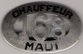 Maui 1916-18 Chauffeur
