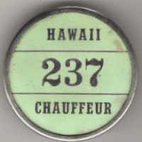 Hawaii 1943-44 Chauffeur