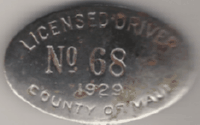 Maui 1929 Licensed Driver