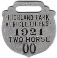 1921 Two Horse Sample