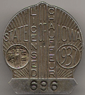 1937 Licensed Chauffeur Iowa