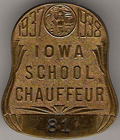 1937/38 School Chauffeur Iowa