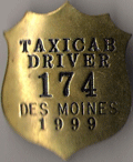 1999 Taxicab Driver Des Moines Iowa