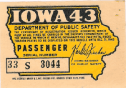 1943 Iowa Passenger