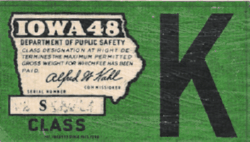 1948 Iowa Class K