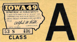 1949 Iowa Class A