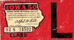 1950 Iowa Class L