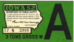 1952 Iowa 3 Tons A