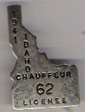 1941 Chauffeur License
