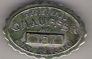 1913/14 Registered Chauffeur