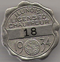 1934 Licensed Chauffeur
