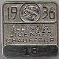 1936 Licensed Chauffeur