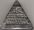 1942 Licensed Chauffeur