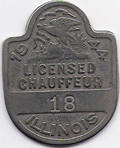 1944 Licensed Chauffeur