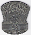 1945 Licensed Chauffeur