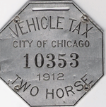 1912 Two Horse Vehicle Tax