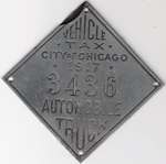 1917 Automobile Truck Vehicle Tax