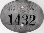 1911 Motorcycle Vehicle Tax