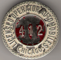 1901 Licensed Automobile Operator