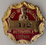 1902 Automobile License