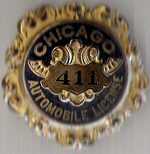 1903 Automobile License