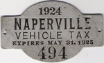 1924/24 Vehicle Tax