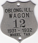 1931/32 Wheel Tax